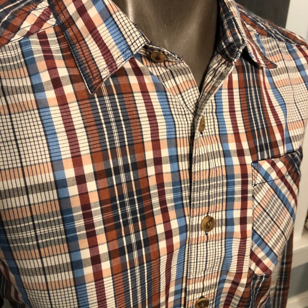 Prana Check Button Down - Picture 2 of 8
